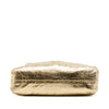 Bottega Veneta Metallic Crinkled Lambskin The Mini Pouch Crossbody Secondhand