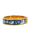 Hermès Narrow Enamel Sous le Charm d Orphee Clic H Bracelet PM Secondhand