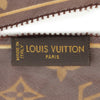 Louis Vuitton Monogram Leopard Print Silk Crepe Scarf Secondhand