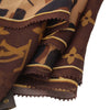 Louis Vuitton Monogram Leopard Print Silk Crepe Scarf Secondhand