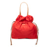 Prada Tessuto Logo Drawstring Tote Secondhand