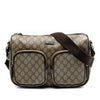 Gucci GG Supreme Double Pocket Crossbody Secondhand