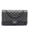 Chanel Medium Classic Iridescent Lambskin Double Flap Secondhand