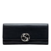 Gucci Calfskin Crystals Broadway Clutch Secondhand