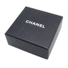 Chanel CC Gold Plated Enamel Flower Clip On Earrings Secondhand