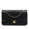 Chanel Medium Classic Lambskin Double Flap Secondhand