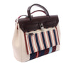 Hermès H Plume Rayures d'Equipage Laquered Herbag Zip 31 Secondhand