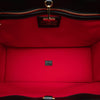 Gucci 100th Anniversary Calfskin Trimmed Felt Script Logo Shopping Tote Secondhand