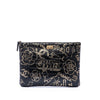 Secondhand Chanel Crocodile Embossed Calfskin Cocodile Graffiti 2.55 Reissue Clutch