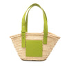 LOEWE Small Raffia Anagram Basket Bag Secondhand