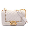 Chanel Small Lambskin Boy Bag Secondhand