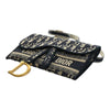 Dior Oblique Canvas Embroidered Saddle Slim Belt Pouch Secondhand