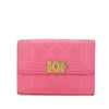 Secondhand Chanel Lambskin Boy Flap Compact Wallet