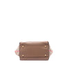 Burberry Small Derby Calfskin and House Check Canvas Canterbury Tote Secondhand