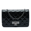 Chanel Quilted Patent Golden Class Wallet on Chain Secondhand