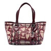 Burberry House Check Coated Canvas Hearts Gracie Tote Secondhand