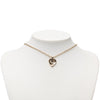 Chanel CC Gold Plated Heart Pendant Necklace Secondhand