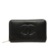 Chanel CC Caviar Zip Around Organizer Wallet Secondhand
