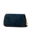 Chanel CC Suede Tassel Clutch Secondhand