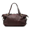 Gucci Medium Leather Bamboo Bar Tote Secondhand