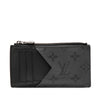 Louis Vuitton Monogram Eclipse Reverse Taigarama Coin Card Holder Secondhand