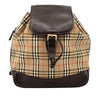 Burberry Haymarket Check Canvas Backpack Secondhand
