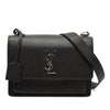 Saint Laurent Medium Grained Calfskin Monogram Sunset Crossbody Secondhand