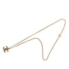 Chanel CC Gold Plated Strass Pendant Necklace Secondhand