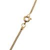 Chanel CC Gold Plated Strass Pendant Necklace Secondhand