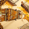 Hermès Jonques Et Sampans Silk Scarf Secondhand