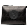 Fendi Zucca Coated Canvas Clutch Secondhand