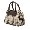 Burberry House Check Canvas Handbag Secondhand