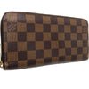Louis Vuitton Damier Ebene Zippy Long Wallet Secondhand