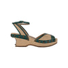 Secondhand Straw Sandals Shoes - '10s