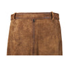 Secondhand Alm Sach Suede Leather Skirt