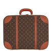 Louis Vuitton Brown Monogram Leather Luggage - '70s Second hand