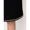 Secondhand Chanel Black Wool Midi Skirt - 2000s