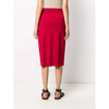 Céline Red Knitted Skirt - '90s Second hand