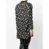Secondhand Gianni Versace Black and White Floral Blouse - '80s