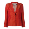 Romeo Gigli Red Fitted Blazer - '90s Second hand