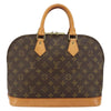 Louis Vuitton Alma Handbag Monogram Canvas