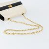 Chanel Vintage Trapezoid CC Flap Bag Leather