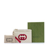 Gucci Calfskin Interlocking G Wristlet Clutch Secondhand