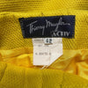 Thierry Mugler Yellow Wool Skirt - '80s Second hand