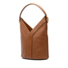 Saint Laurent Smooth Calfskin Y Top Handle Bucket Bag Secondhand