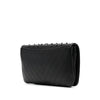Chanel Black Chevron Quilted Leather Bag - 2010s Second hand