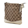 Gucci Small GG Canvas Perforated Crossbody Secondhand