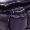 Bottega Veneta Patent Intrecciato Padded Cassette Crossbody Secondhand