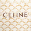 Celine Mini Triomphe Coated Canvas Vertical Cabas Satchel Secondhand