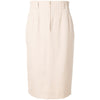 Jean-Louis Scherrer Beige Wool Skirt - '90s Second hand